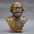 Popular Design Casting Bronze Marx Bust Statue